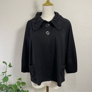 Apostrophe Stretch Black Swing Jacket Women’s XL